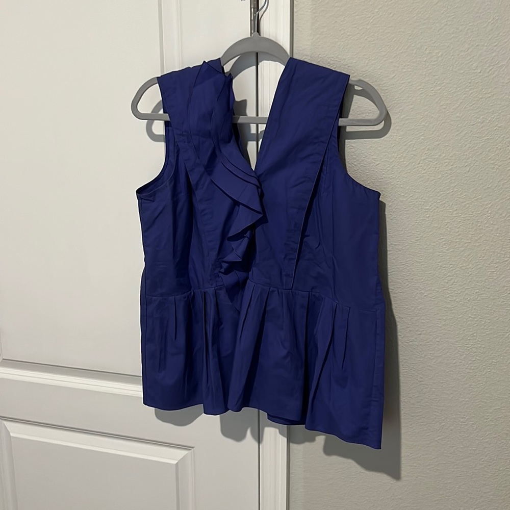 Marni blue cotton top